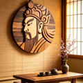 Chinese Door Gods Menshen Intarsia Wood Inlay Pattern, A2 A3 A4 Multi-Size PDF SVG DXF Laser CNC Scroll Saw Cutting Digital Plans, 62-Piece Oriental Guardian Wood Mosaic Template